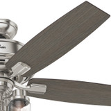 Hunter - 54190 - 52" Ceiling Fan - Bennett - Brushed Nickel