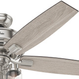 Hunter - 54190 - 52" Ceiling Fan - Bennett - Brushed Nickel