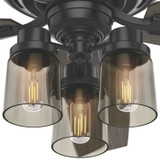 Hunter - 54189 - 52" Ceiling Fan - Bennett - Matte Black