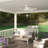 Hunter - 53435 - 52" Ceiling Fan - Kennicott - Fresh White
