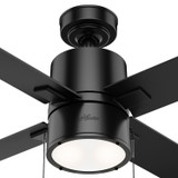 Hunter - 53433 - 42" Ceiling Fan - Beck - Matte Black