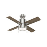 Hunter - 53432 - 42" Ceiling Fan - Beck - Brushed Nickel