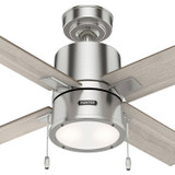 Hunter - 53432 - 42" Ceiling Fan - Beck - Brushed Nickel