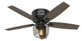 Hunter - 53393 - 52" Ceiling Fan - Bennett - Matte Black