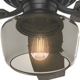 Hunter - 53393 - 52" Ceiling Fan - Bennett - Matte Black