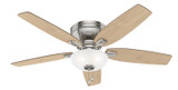 Hunter - 53380 - 52" Ceiling Fan - Kenbridge - Brushed Nickel