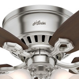 Hunter - 53328 - 52" Ceiling Fan - Builder - Brushed Nickel