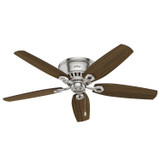 Hunter - 53328 - 52" Ceiling Fan - Builder - Brushed Nickel