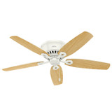 Hunter - 53326 - 52" Ceiling Fan - Builder - Snow White