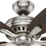 Hunter - 53318 - 52" Ceiling Fan - Newsome - Brushed Nickel