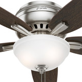 Hunter - 53315 - 52" Ceiling Fan - Newsome - Brushed Nickel