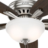 Hunter - 53312 - 52" Ceiling Fan - Newsome - Brushed Nickel