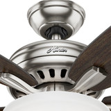 Hunter - 53312 - 52" Ceiling Fan - Newsome - Brushed Nickel