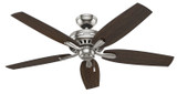 Hunter - 53312 - 52" Ceiling Fan - Newsome - Brushed Nickel