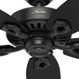 Hunter - 53294 - 52" Ceiling Fan - Builder - Matte Black