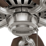 Hunter - 53241 - 52" Ceiling Fan - Builder - Brushed Nickel