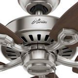 Hunter - 53241 - 52" Ceiling Fan - Builder - Brushed Nickel