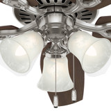 Hunter - 53237 - 52" Ceiling Fan - Builder - Brushed Nickel