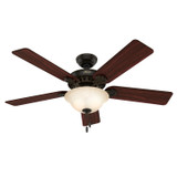 Hunter - 53159 - 52Ceiling Fan - Waldon - Onyx Bengal