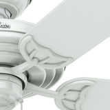 Hunter - 53054 - 52" Ceiling Fan - Sea Air - White