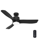 Hunter - 52967 - 52" Ceiling Fan - Bolsa - Matte Black