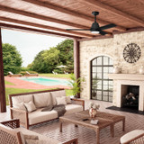 Hunter - 52927 - 52" Ceiling Fan - Aeronaut - Matte Black