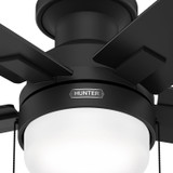 Hunter - 52836 - 52" Ceiling Fan - Anisten - Matte Black