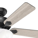Hunter - 52790 - 44" Ceiling Fan - Swanson - Matte Black