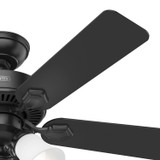 Hunter - 52789 - 44" Ceiling Fan - Swanson - Matte Black