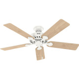 Hunter - 52727 - 52" Ceiling Fan - Pro's Best - Fresh White