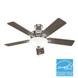 Hunter - 52725 - 52" Ceiling Fan - Pro's Best - Brushed Nickel