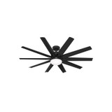 Hunter - 52615 - 60" Ceiling Fan - Overton - Matte Black
