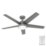 Hunter - 52612 - 52" Ceiling Fan - Skyflow - Matte Silver