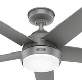 Hunter - 52612 - 52" Ceiling Fan - Skyflow - Matte Silver