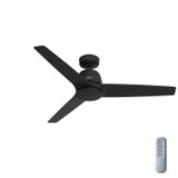 Hunter - 52606 - 52" Ceiling Fan - Malden - Matte Black