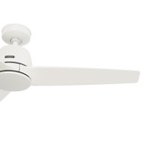 Hunter - 52605 - 52" Ceiling Fan - Malden - Matte White