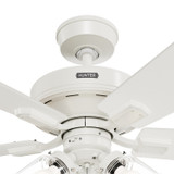 Hunter - 52535 - 52" Ceiling Fan - Crestfield - Fresh White