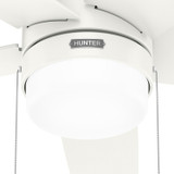 Hunter - 52493 - 52" Ceiling Fan - Bardot - Fresh White