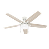 Hunter - 52487 - 52" Ceiling Fan - Anisten - Fresh White