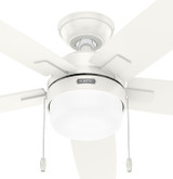 Hunter - 52487 - 52" Ceiling Fan - Anisten - Fresh White