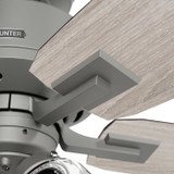 Hunter - 52431 - 52" Ceiling Fan - Gatlinburg - Matte Silver