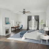 Hunter - 52431 - 52" Ceiling Fan - Gatlinburg - Matte Silver