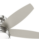Hunter - 52419 - 52" Ceiling Fan - Lilliana - Brushed Nickel
