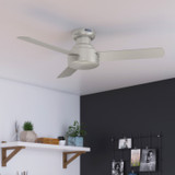 Hunter - 52403 - 44" Ceiling Fan - Presto - Matte Nickel