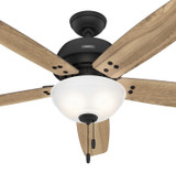 Hunter - 52400 - 60" Ceiling Fan - Reveille - Matte Black