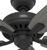 Hunter - 52397 - 52" Ceiling Fan - Newsome - Matte Black