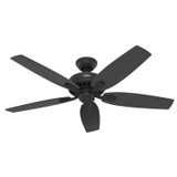 Hunter - 52395 - 52" Ceiling Fan - Newsome - Matte Black