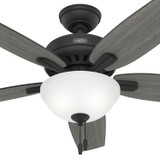 Hunter - 52395 - 52" Ceiling Fan - Newsome - Matte Black