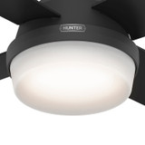 Hunter - 52391 - 44" Ceiling Fan - Dempsey - Matte Black