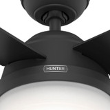 Hunter - 52388 - 52" Ceiling Fan - Dempsey - Matte Black